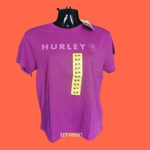 Hurley Ladies' Short Sleeve Graphic Tee (Pink) S/P